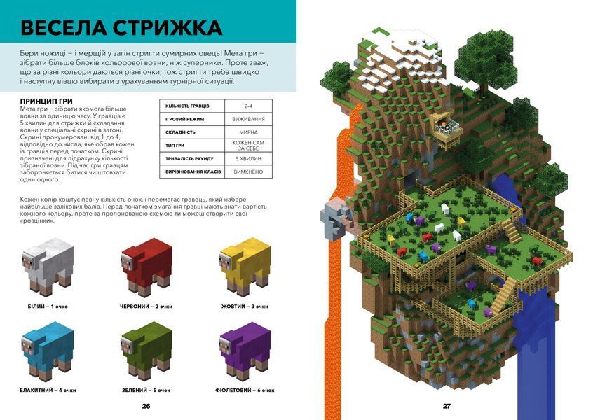 MINECRAFT Довідник мініігор у режимі PvP 1005044 фото