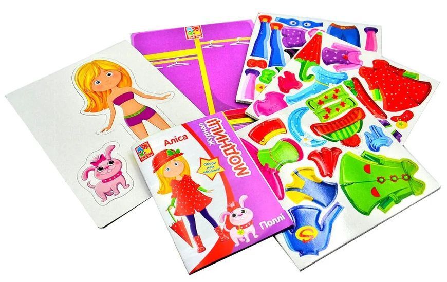 Магнітна гра-одягалка Модниці Vladi Toys 1003169 фото