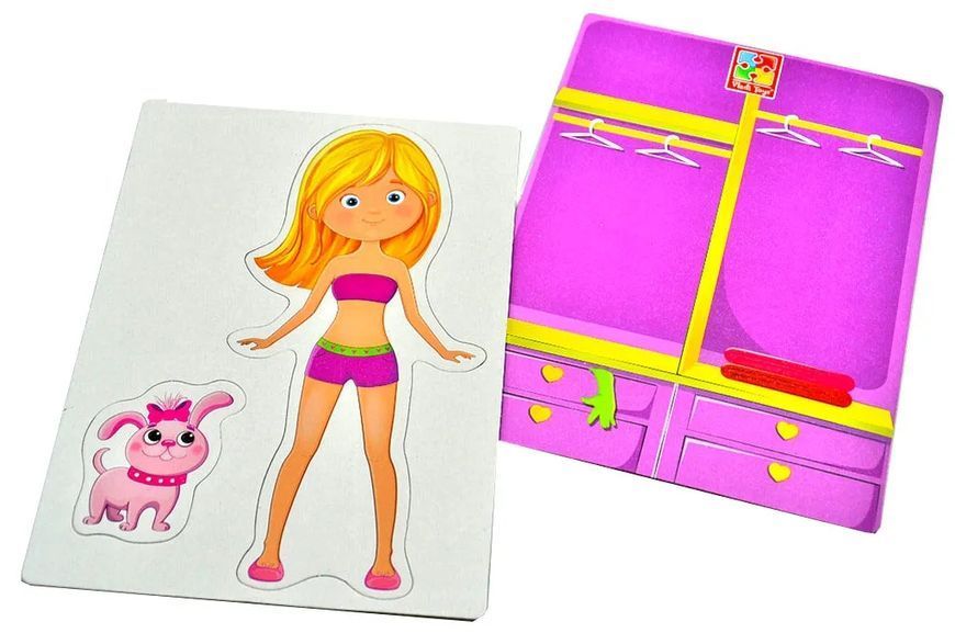 Магнітна гра-одягалка Модниці Vladi Toys 1003169 фото