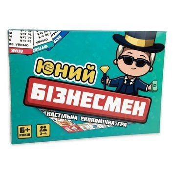 Настільна гра Strateg Юний Бізнесмен економічна українською мовою (30341) 1019120 фото