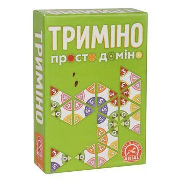 Триміно. Просто доміно. Настільна гра 1006104 фото