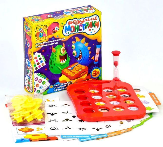 Настільна гра 7329 Розумні монстрики (12) FUN GAME 1006568 фото