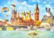 Пазли Funny Cities Собачки у Лондоні (1000 елементів) Trefl 10596 1001687 фото 2