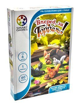 Гра настільна Вперед за горіхами Smart Games SG 425 UKR 1001368 фото