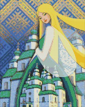 Алмазна мозаїка - Берегиня Свято-Троїцького Собору 40х50 (АМО7431) 1017599 фото