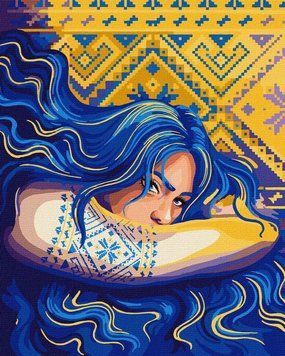Картина за номерами - Кольори моєї нації 40х50см (КНО4990) 1016956 фото