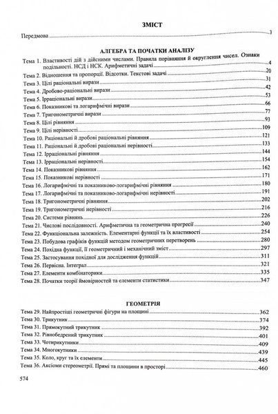 Математика. Комплексна підготовка до ЗНО/НМТ 2026 1031689 фото