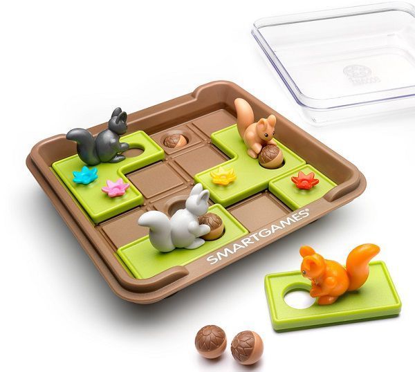 Гра настільна Вперед за горіхами Smart Games SG 425 UKR 1001368 фото
