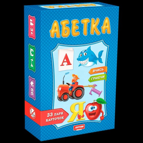 Абетка Artos Games Настільна розвиваюча гра 1001581 фото