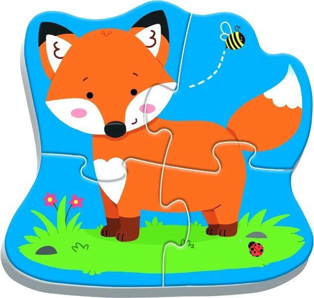 Пазли Baby Puzzle Лісові тваринки Trefl 36077 1002356 фото