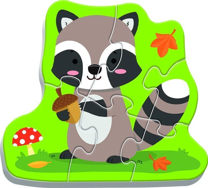 Пазли Baby Puzzle Лісові тваринки Trefl 36077 1002356 фото