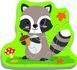 Пазли Baby Puzzle Лісові тваринки Trefl 36077 1002356 фото 3