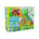 Набір легкого стрибаючого пластиліну Pino Friend Бард ТМ Moon light clay 70036 +Сюрприз 1004922 фото 2