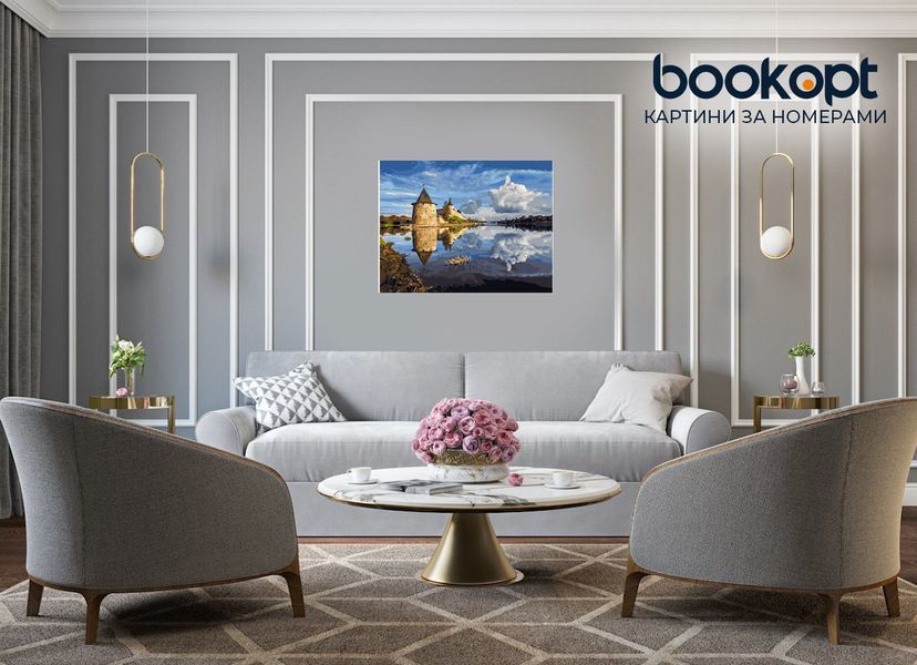 Картина по номерах Bookopt Прекрасні вежі 40х50 (BK1031) 1004442 фото