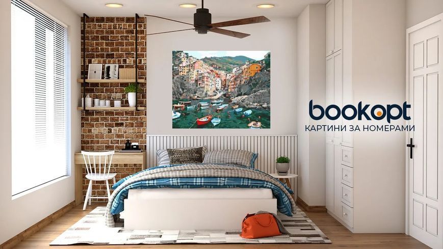 Картина по номерах Bookopt Затишнаавань 40х50 (BK2211) 1011417 фото