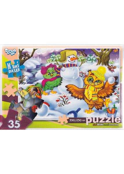 Пазли Danko toys 35 елементів м'які (S35-09-09) 1023481 фото