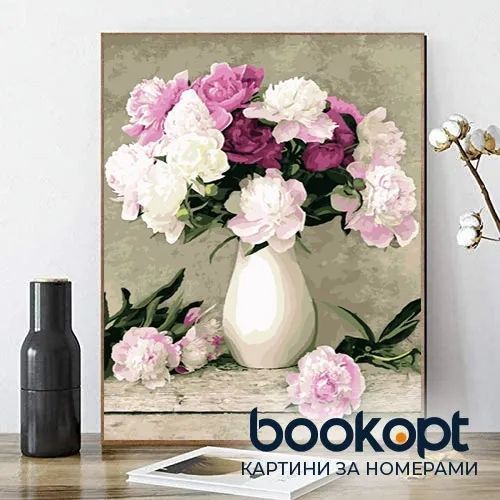 Картина по номерах Bookopt Чуттєві квіти 40х50 (ВК1038) 1004449 фото