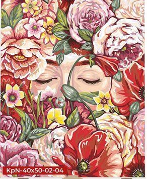 Картина по номерах 50х40см Аромат квітів Креативна творчість Painting by numbers KpNe-02-04 1006496 фото