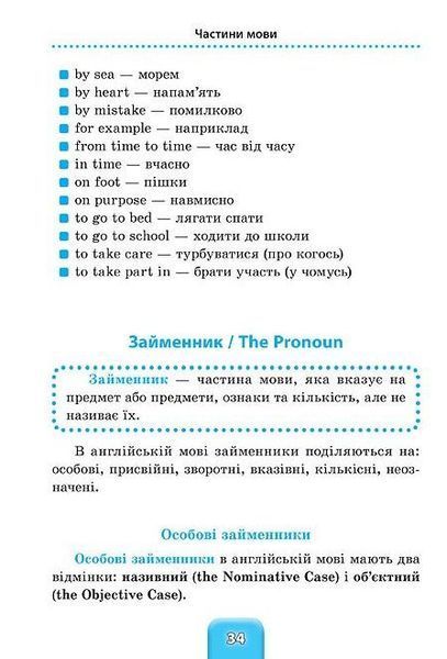 Шкільний довідничок. Англійська мова. 1&ndash;4 класи 158282 фото