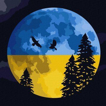 Картина за номерами Ідейка Під вільним небом KHO5050 40х40 см 1014303 фото