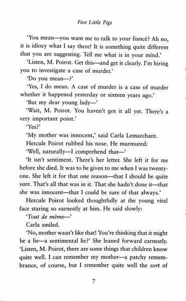 Five Little Pigs. Hercule Poirot. Book 25 1026379 фото