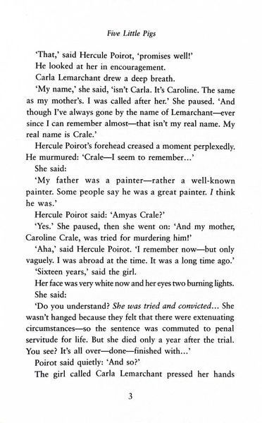 Five Little Pigs. Hercule Poirot. Book 25 1026379 фото