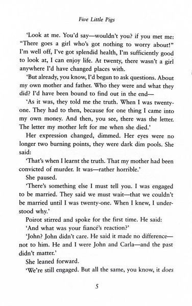 Five Little Pigs. Hercule Poirot. Book 25 1026379 фото