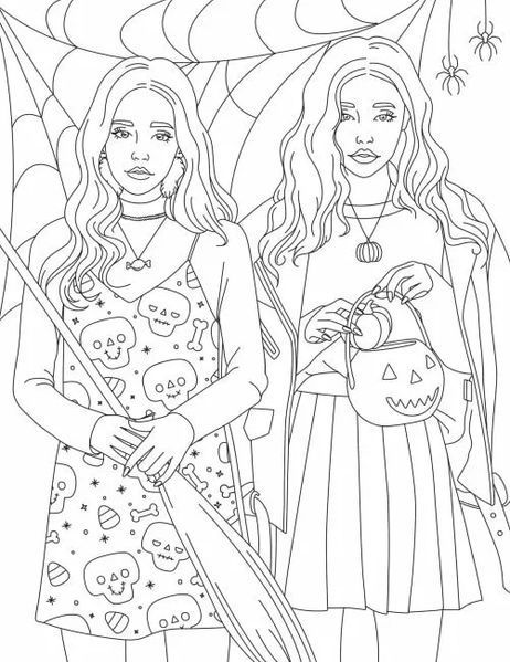 Розмальовка #girls#fashion#party 1016358 фото