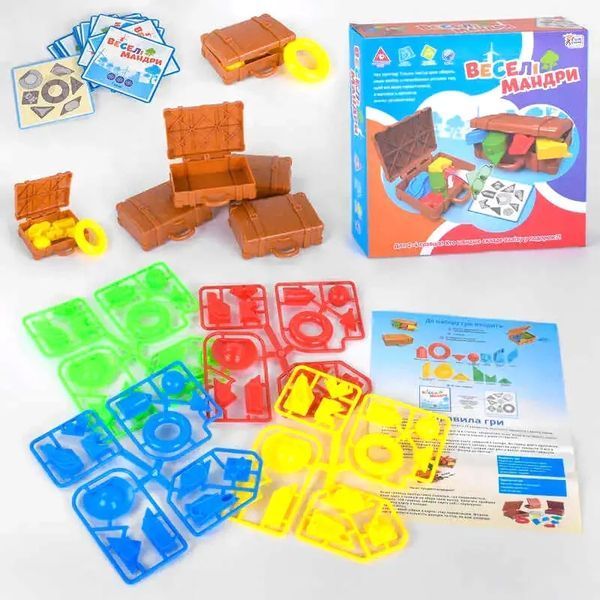 Розвиваюча настільна гра Fun Game Веселі мандри (UKВ-В 0044) 1018715 фото