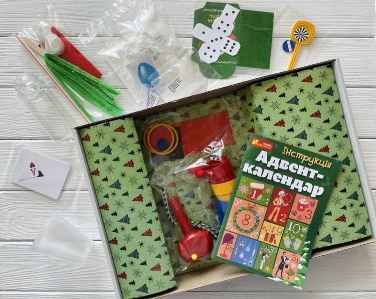 Адвент-календар. Фокуси та досліди. Набір для розваг 1012182 фото