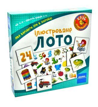 Настільна гра Ілюстроване лото Granna 82517 1002009 фото