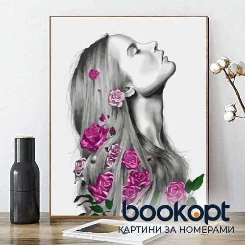 Картина по номерах Bookopt Розквітаю 40х50 (BK1219) 1004666 фото