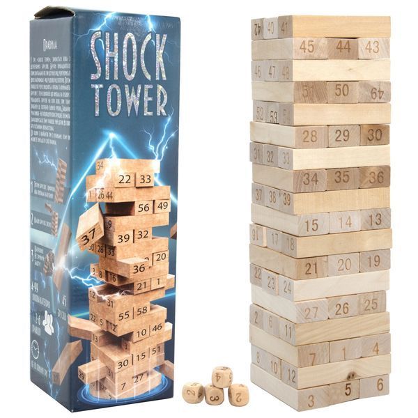 Настільна гра Shock Tower 30858 Strateg 1001828 фото