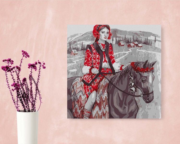 Картина за номерами 'Мандрівка рідним краєм' 40х40 КНО2537 1020362 фото