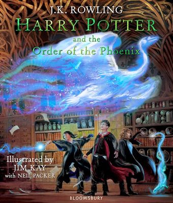 Harry Potter and the Order of the Phoenix Illustrated Edition 1023554 фото
