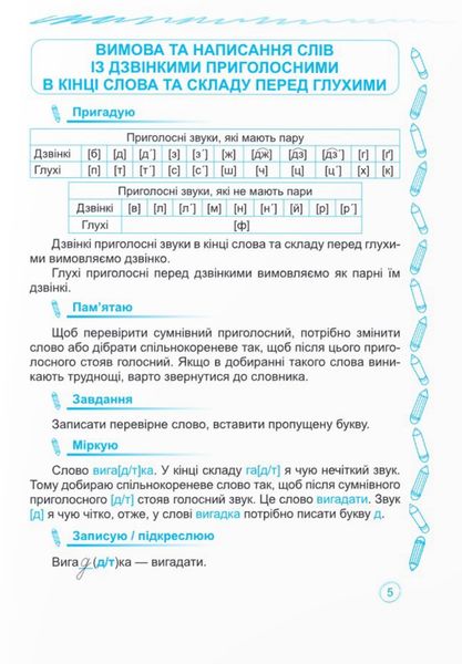 Українська мова. Тренажер. 4 клас. НУШ 1026547 фото