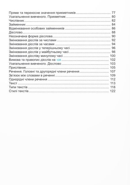 Українська мова. Тренажер. 4 клас. НУШ 1026547 фото