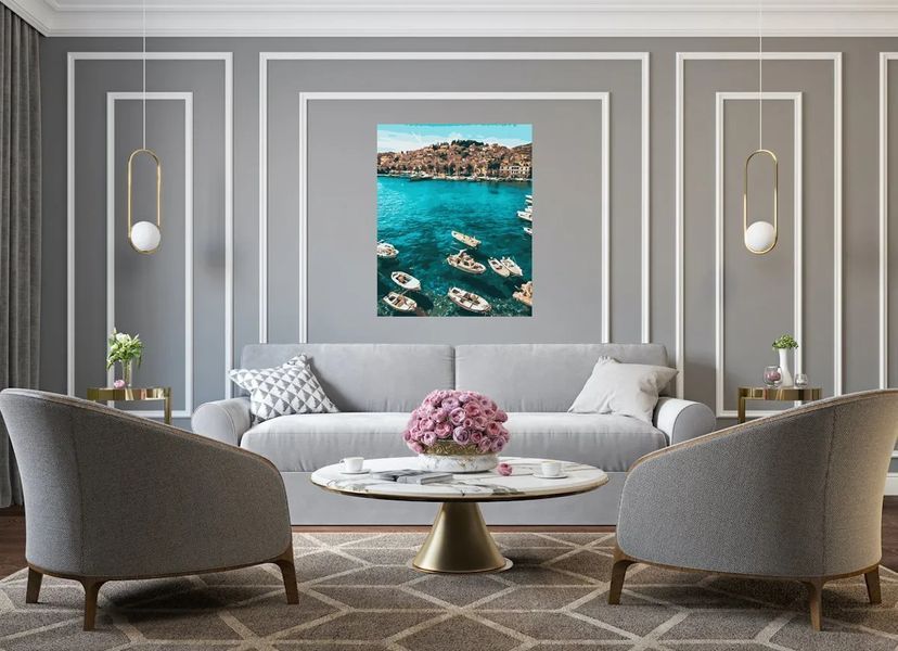 Картина по номерах Bookopt Морська лазур 40x50 (BK1480) 1011575 фото