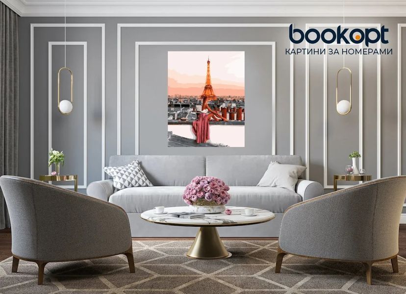 Картина по номерах Bookopt Ранковий ангел 40х50 (BK2155) 1011275 фото
