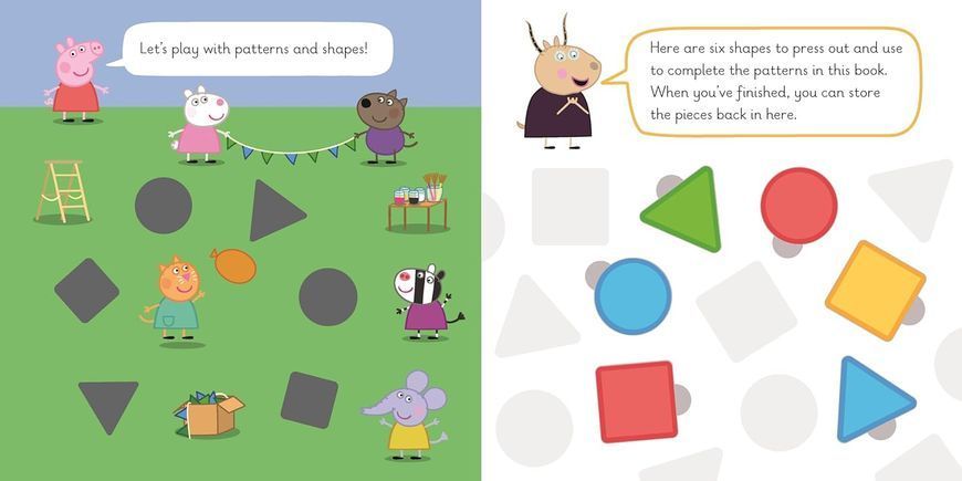 Learn with Peppa: Peppa's Patterns and Shapes 1028938 фото