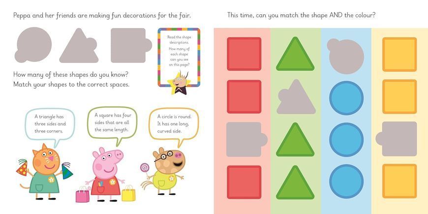 Learn with Peppa: Peppa's Patterns and Shapes 1028938 фото