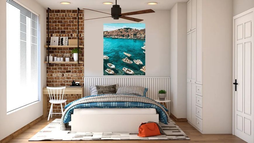Картина по номерах Bookopt Морська лазур 40x50 (BK1480) 1011575 фото