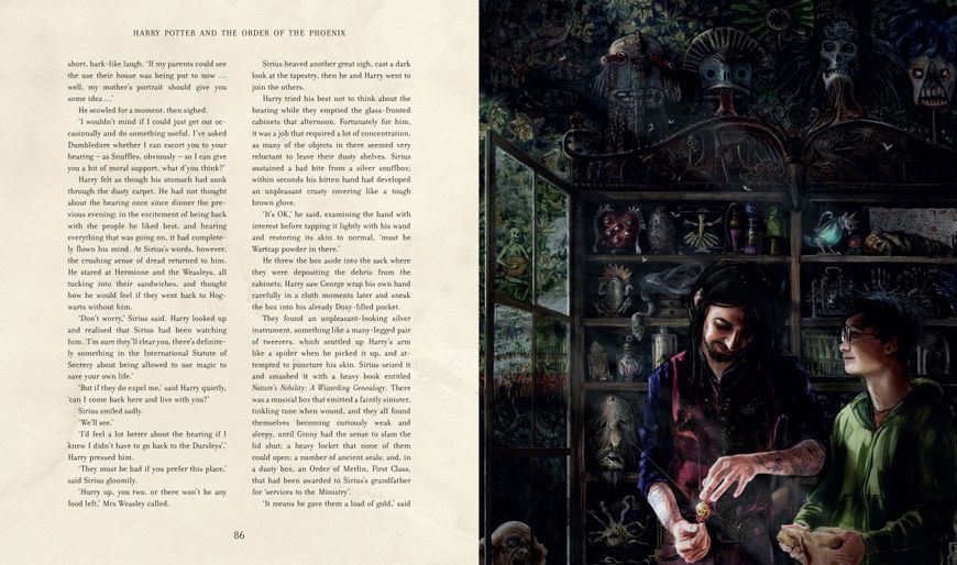 Harry Potter and the Order of the Phoenix Illustrated Edition 1023554 фото