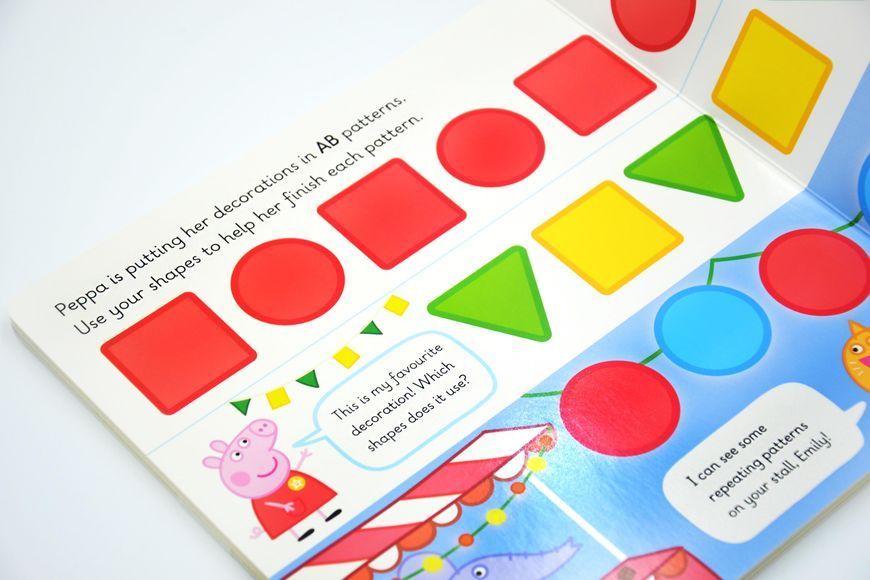 Learn with Peppa: Peppa's Patterns and Shapes 1028938 фото