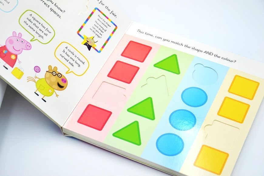 Learn with Peppa: Peppa's Patterns and Shapes 1028938 фото