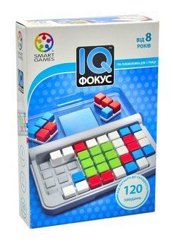 Гра настільна IQ Фокус Smart Games (SG 422 UKR) 1001366 фото