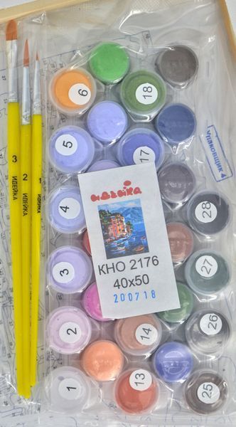 Розпис по номерах На світанку 40х50 Ідейка 168311 фото