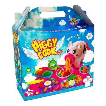 Містер тісто &ndash; Piggy Cook Набір для творчості 71511 Strateg 1004319 фото