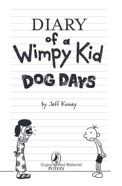 Diary of a Wimpy Kid: Dog days. Book 4 1028839 фото