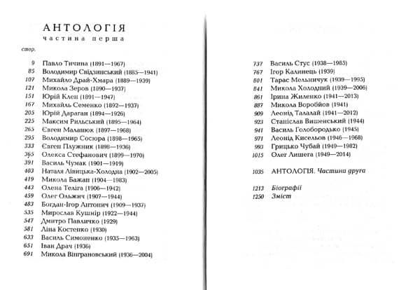 Антологія української поезії ХХ століття 146450 фото
